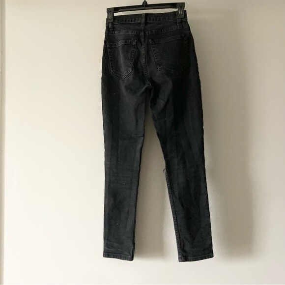 Reformation High Rise Faded Distressed Jeans 23 - Picture 6 of 9